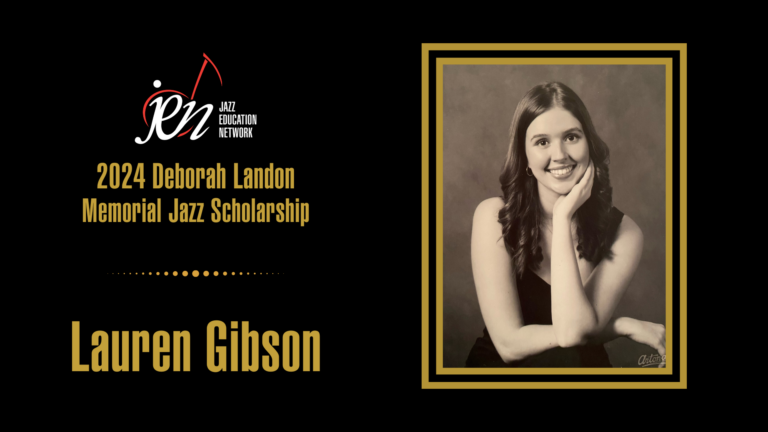 2024 Landon scholarship (A) Lauren Gibson