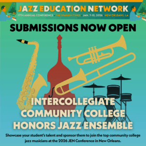 Intercollegiate Community College Honors Jazz Ensemble Audition Application